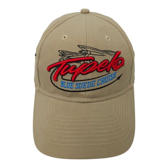 Tupelo Blue Suede Cruise 2021 Strapback Cap Trucker Baseball Embroidered Hat - Picture 1 of 16